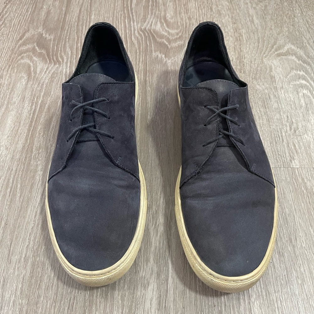 Common Projects Navy Blue Suede Leather Shoes Sz. 42 (1618 4928)